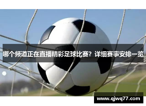 哪个频道正在直播精彩足球比赛？详细赛事安排一览